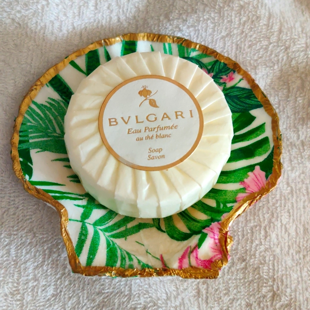 Handmade shell dish & soap